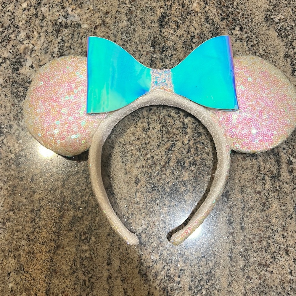 Disney iridescent sequin ears